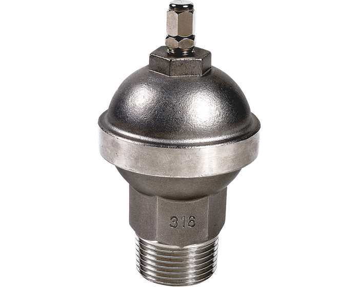 Stainless steel hammer arrester 4515 AIT BSP 1/2''